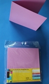 25 x dobbelt kort Karton (180g) 13,5 13,5 cm. Pris 12,50 kr.Uden kuverter.